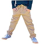 ラゲッドバッツ　RuggedButts 　ジョガーパンツ　長ズボン　コットン　男の子　USA　RuffleButtsの姉妹ブランド (カーキ, 18-24month)