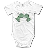 幼児Hug Me I ' mしようと恐竜Cute Baby Onesieボディスーツ カラー: ブラック