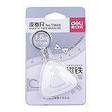 ソフトテープメジャーの布定規裁縫Tailor、60インチ1.5メートル、磁気、4色ピンクホワイトブルーイエロー ホワイト 8548456648565