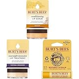 Burt's Bees 3-Step Scrub, Treat & Hydrate Lip Care Trio