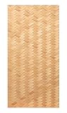 網代化粧合板 中厚桧矢羽根網代（ちゅうあつひのきやばねあじろ） 長182cm×巾91cm 1枚入