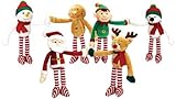 Keel Toys 12cm Christmas Hanging Characters Assorted by Keel Toys