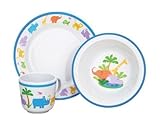 Reed & Barton 9130 3-Piece Jungle Parade Melamine Mealtime Set [並行輸入品]