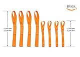18 "タイダウンストラップストラップ4 -パック7,300 LBと12 "タイダウンストラップ、4 -パックあたり2,300 LB容量ストラップ