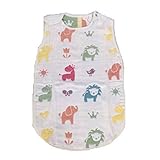 PS BABY 6重ガーゼスリーパー ベビー 動物園