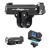 DJI Action 5 Pro/Action 4/Action 3 対応 クイックリリース式アダプターマウント マグネットアダプター,1/4ネジ穴/GoProマウント付き,接続可能 三脚 自撮り棒