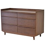 北欧風 チェスト デザイン 天然木 ナチュラル 幅120cm ウォルナット DL-576DB