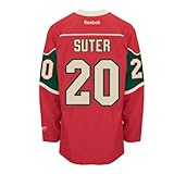 ライアンSuter Minnesota WildレプリカReebokプレミアホームNHLホッケージャージー – スモールサイズ