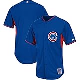 MLBメンズBig and Tall Batting Practice Jersey ( 3 x T、シカゴ・カブス)