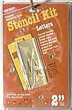C. H. Hanson 10325 Letter Stencil Set by CH Hanson