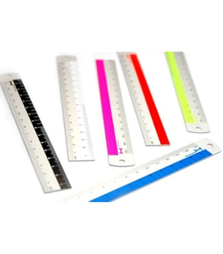 Amazon.co.jp: アルミ定規【ブルー】 DP3378BL: 文房具・オフィス用品