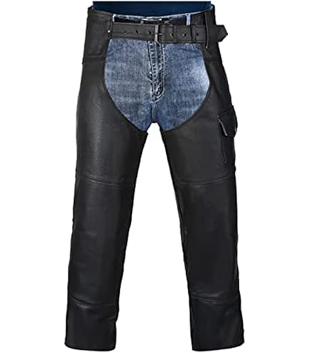Amazon.co.jp: ALPHA CYCLE GEAR オートバイチャップス プレーン