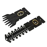 FIELDWOODS 充電式バリカン　FW-BB8A　専用替え刃（芝用ブレード芝用ブレード・植木用ブレード 各1枚）