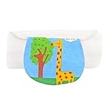 2コットンベビーのセットが吸収タオルスウェット（キリン柄、32x24センチ）