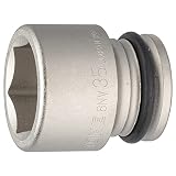 トネ(TONE) インパクト用ソケット HP6NV-35 差込角19.0mm(3/4") 二面幅35mm