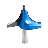 uxcell ボーズ面　ギンナン　コーナーラウンディングビット ベアリング　ストレートシャンク　ボールベアリング付き