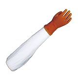 ショーワグローブ/SHOWA/ビニール手袋 腕カバー付ニュービニローブ [5双入]/品番:No.645 サイズ：M