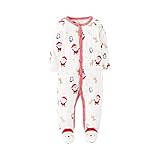 Carters幼児男の子サンタクロースホリデーフリースSleep N ' Play Blanket Sleeper カラー: レッド