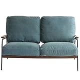 SINAPP ソファ 2人掛け クッション レザー 北欧 ファブリックヴィンテージ SIK6171 デニム