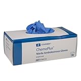 Covidien CT5071G ChemoPlus Nitrile Ambidextrous Gloves 8 mil Thick Small (Pack of 100) [並行輸入品]