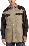 CarharttメンズBig & Tall Ironwood Twill Work Shirtスナップフロントリラックスフィットs209 US サイズ: 3L カラー: グリーン