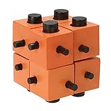 Domybest　パズル　木製　積み木　孔明ロック　伝統的　知的玩具　児童 キッズ　大人3D立体パズル 木のおもちゃ　知育玩具