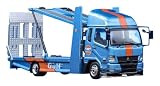 ゲインコーププロダクツ 1/64 三菱ふそう トラック - Double Decker Trailer (RHD) ガルフデコレーション 完成品 KS032-415