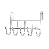 ルミナス 全ポール径共通パーツ 収納性アップパーツ 5連フック 幅13cm 幅13×奥行3×高さ8cm KP-5F