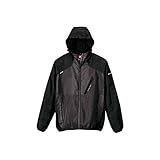 アイトス パーカーブルゾン(男女兼用)(春夏用) AZ-10302  114  チャコール×ブラック Lサイズ