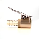 Tonibauタイヤエアーチャック　ロックタイプ　精銅　　 (8mm)