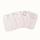 SoxSoy 可愛い 汗取りパッド よだれカバー 抱っこひも用よだれカバー よだれパッド 吸湿速乾ガーゼ 天使の羽 綿100% ベビー 赤ちゃん エンジェル オーガニックコットン 汗とりパット 男の子