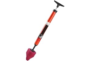 High-Pressure Toilet Plunger - Powerful Air Blaster for Clogged Drains in Toilets, Sinks & Pipes - Heavy-Duty Bathroom & Kitc