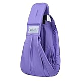 リベルタ(LIBERTA) ベビースリング ベビーキャリア 抱っこ紐 新生児 推奨最高体重15kg 日本語取扱説明書付き ラベンダー
