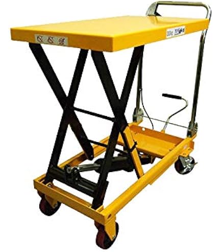 Amazon.co.jp: リフトテーブル 油圧式昇降台車 荷重300kg 最高位900mm