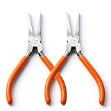 Ploarnovo 平口リードペンチ プライヤー　ステンレス製　ホビー　PWL-18 2個セット