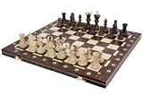 Chess Set - Ambassador High Detail European Wooden Handmade Set - 21"x21" [並行輸入品]