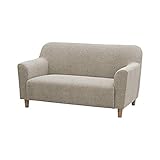 ソファ 2人掛け 北欧風 ファブリック コンパクト ラブソファ sofa 2P ソファ シンプル モダン おしゃれ ナチュラル 新生活 一人暮らし (グレー)