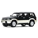 PAUDI MODEL 1/64 ミニカー Nissan パトロール Y61 1998 ダイキャスト モデルカー グリーン