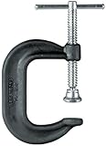 Armstrong 78-433 3-Inch Capacity Deep Throat Pattern C-Clamp, Zinc Plated by Apex Tool Group