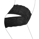 uxcell 骨盤矯正ベルト 産後回復 シェイパー 女性 レース ブラック サイズM