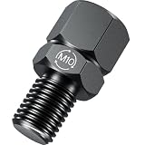 Kaedear(カエディア) バイク ミラーアダプター 変換アダプター ミラー 高さ調整 正ネジ 六角14mm 高さ17mm ステンレス鋼 KDR-H1-M10R3 (M10正/高さ17mm)