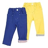 Bobson(ボブソン) 長丈パンツ (80～130cm) キムラタンの子供服 (77126x77626-161a) イエロー 120