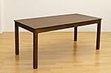 木製テーブル シンプルで実用的 人気商品 フリーテーブル 165×80cm ダークブラウン