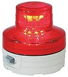 [3561330]日動　電池式ＬＥＤ回転灯ニコＵＦＯ　夜間自動点灯タイプ　赤 NUBR