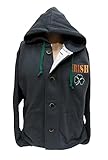 NCAA Notre Dame Fighting Irishボタンパーカー XL グレイ