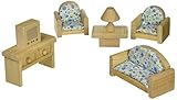 Plan Toy Doll House Living Room - Classic Style colors may vary [並行輸入品]