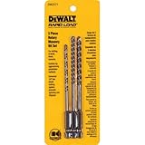 DEWALT DW2571 3 Piece Rotary Masonry Drill Bit Set [並行輸入品]
