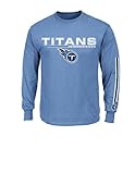 NFL Tennessee TitansメンズUVH Tシャツ、ブルー、ミディアム