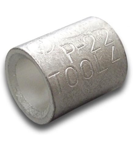 Amazon | ニチフ端子工業 裸圧着スリーブ P形 5個入 P38