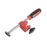 Flameer 炭素鋼　バークランプ アクセサリ　木工バイス　シングル スピンドル エッジ　高品質　　　